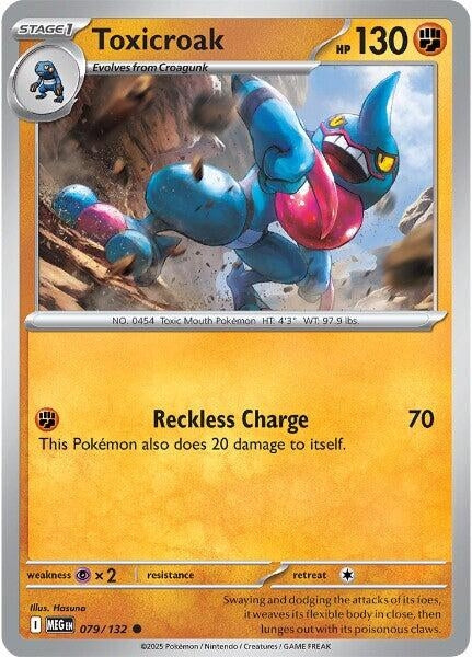 Image for Toxicroak (079/132) - Pokemon