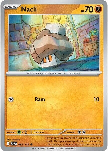 Image for Nacli (082/132) - Pokemon