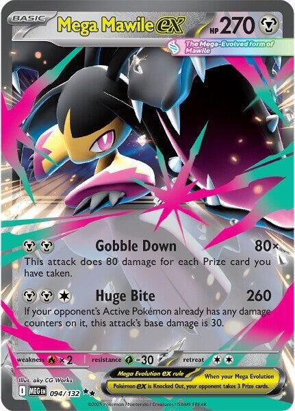 Image for Mega Mawile ex (094/132) - Pokemon