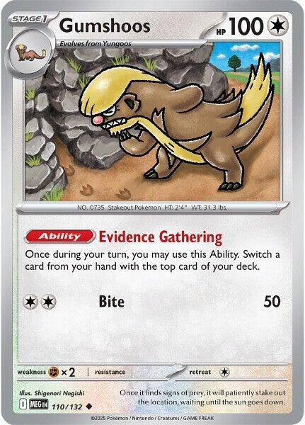 Image for Gumshoos (110/132) - Pokemon
