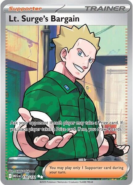 Image for Lt. Surge's Bargain (170/132) - Pokemon