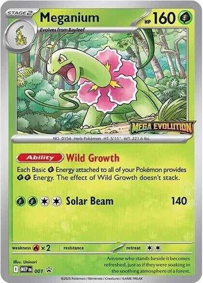 Image for Meganium - 001 (001) - Pokemon