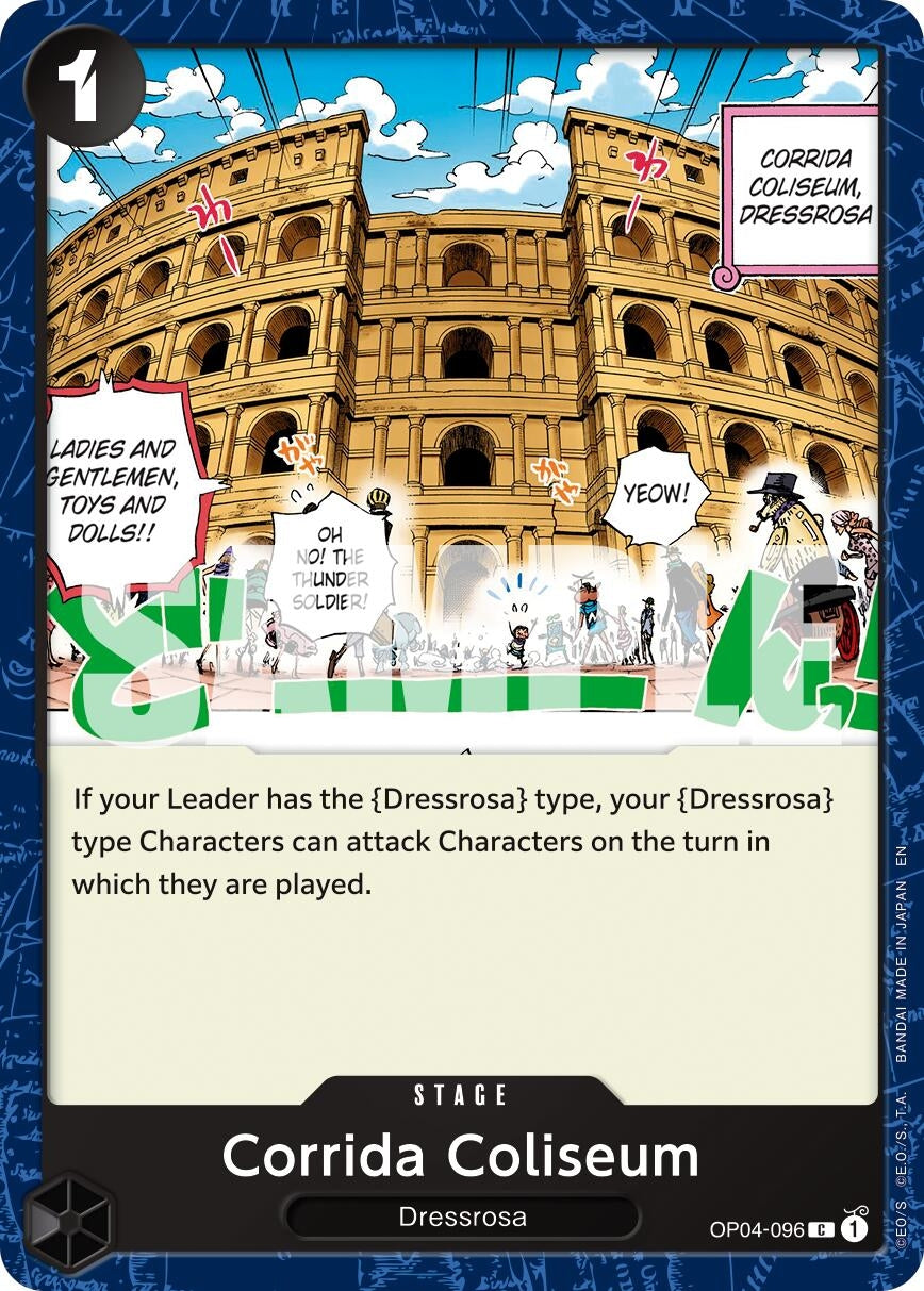Image for Corrida Coliseum (Reprint) (OP04-096) - One Piece Card Game