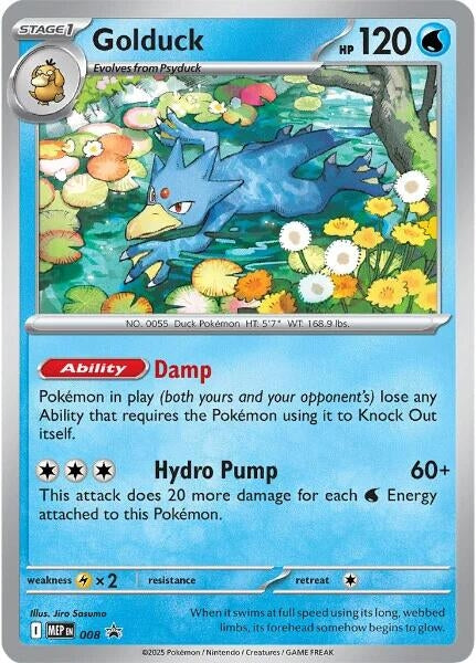Image for Golduck - 008 (008) - Pokemon