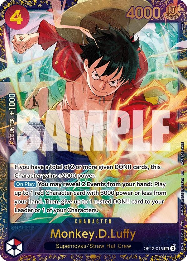 Image for Monkey.D.Luffy (Treasure Cup 2025) (OP12-015) - One Piece Card Game
