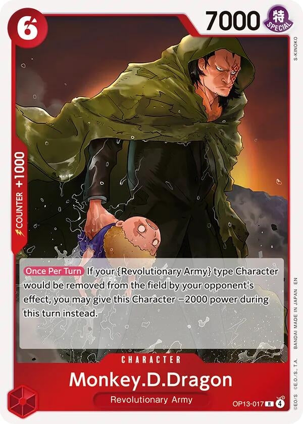 Image for Monkey.D.Dragon (OP13-017) - One Piece Card Game