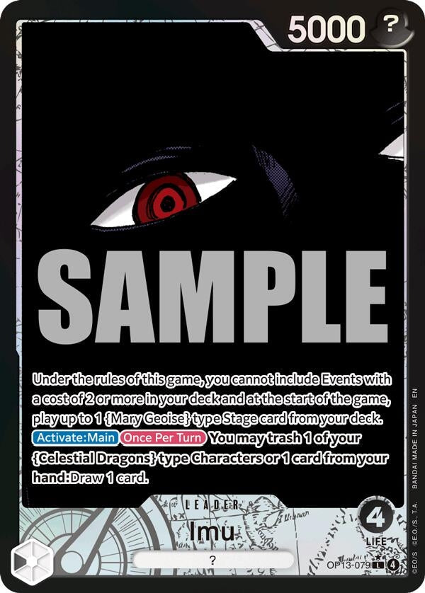 Image for Imu (Alternate Art) (OP13-079) - One Piece Card Game