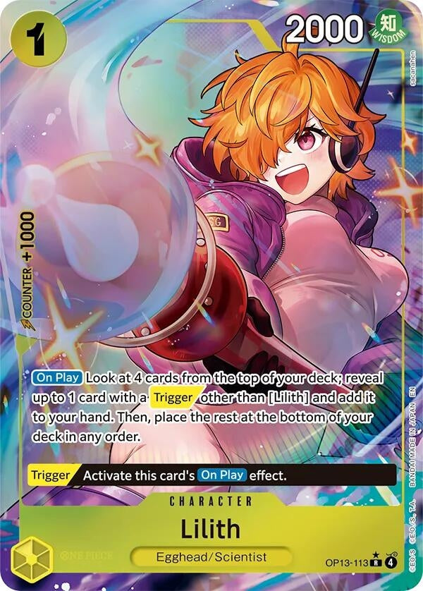 Image for Lilith (Alternate Art) (OP13-113) - One Piece Card Game