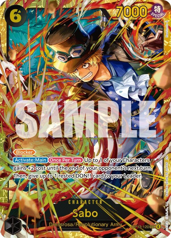 Image for Sabo (120) (OP13-120) - One Piece Card Game