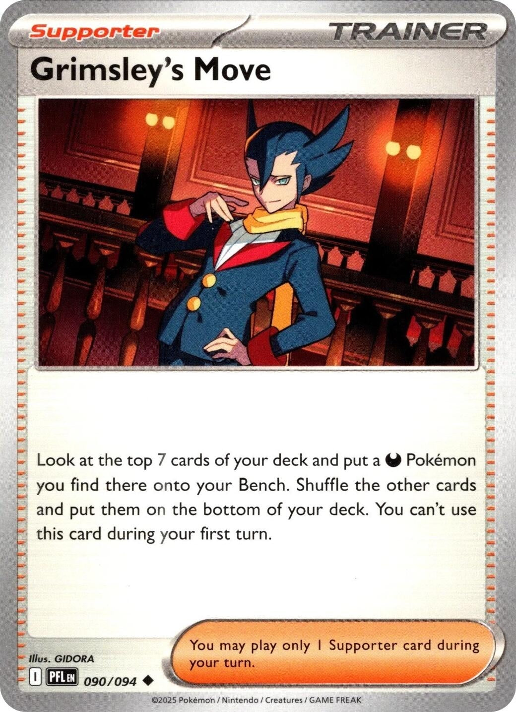 Image for Grimsley's Move (090/094) - Pokemon