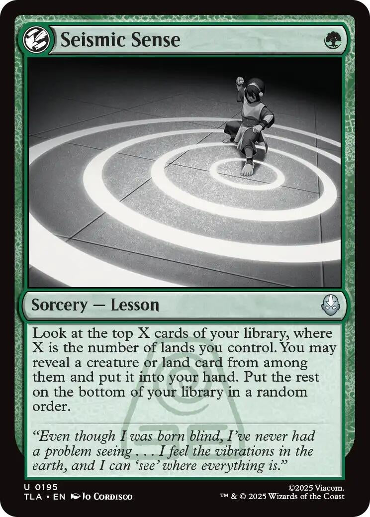 Image for Seismic Sense (195) - Magic: The Gathering
