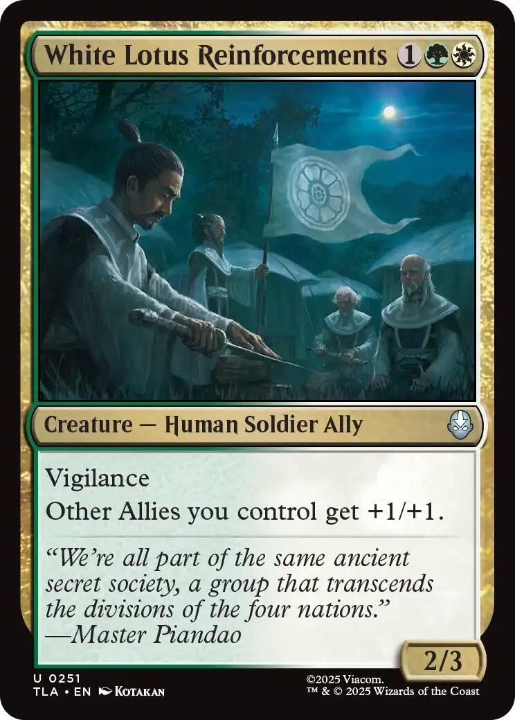 Image for White Lotus Reinforcements (251) - Magic: The Gathering