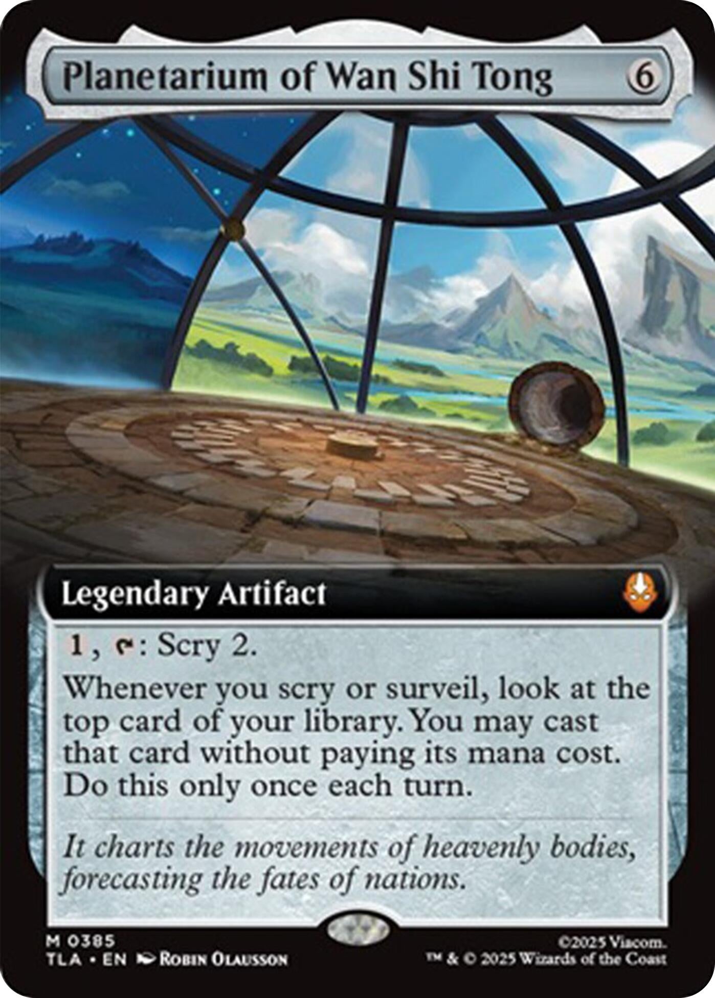 Image for Planetarium of Wan Shi Tong (Extended Art) (385) - Magic: The Gathering