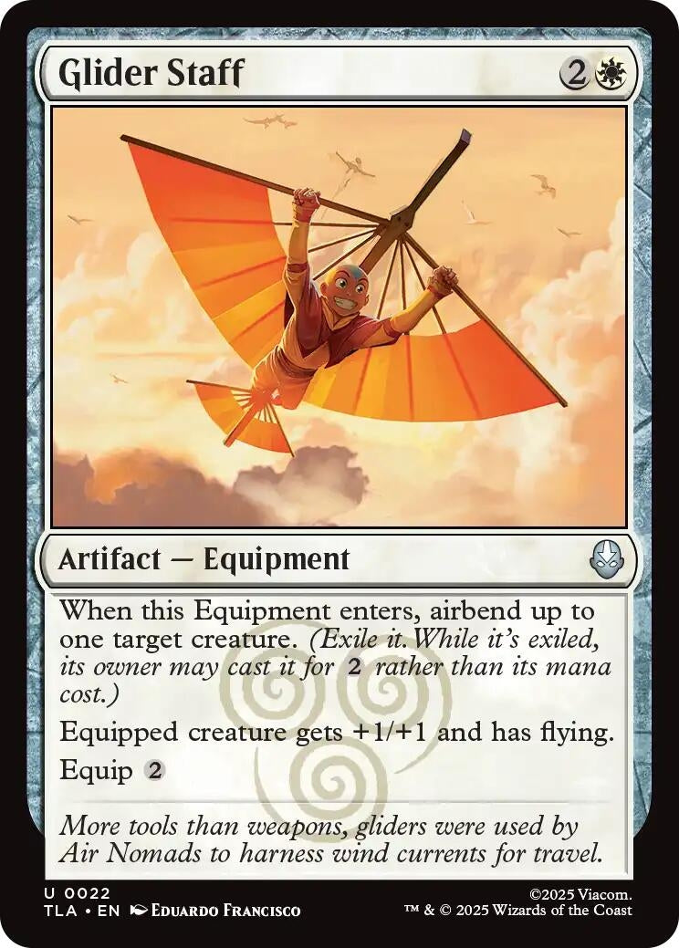 Image for Glider Staff (22) - Magic: The Gathering