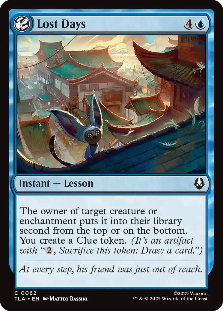 Image for Lost Days (62) - Magic: The Gathering