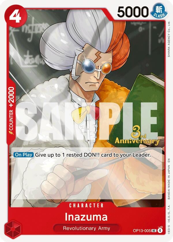 Image for Inazuma (OP13-005) - One Piece Card Game