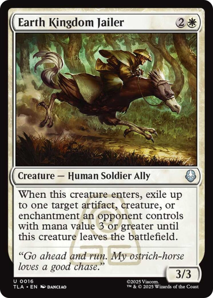 Image for Earth Kingdom Jailer (16) - Magic: The Gathering