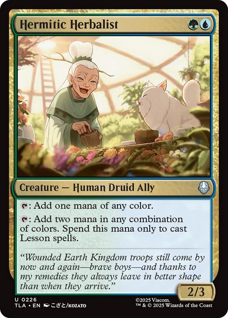 Image for Hermitic Herbalist (226) - Magic: The Gathering