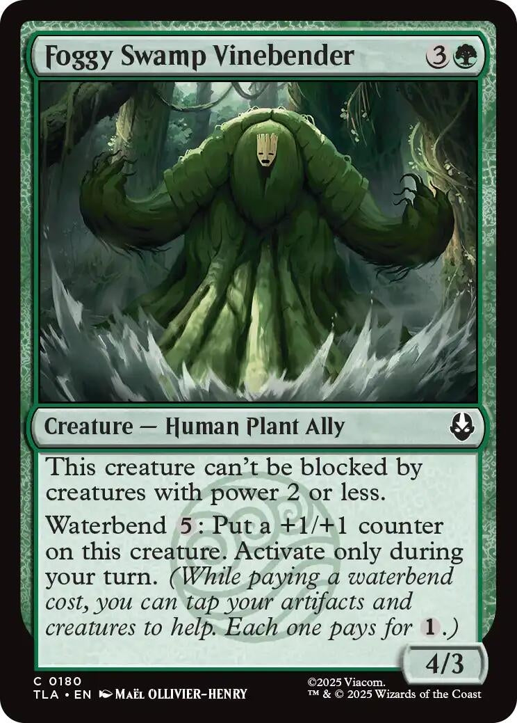 Image for Foggy Swamp Vinebender (180) - Magic: The Gathering