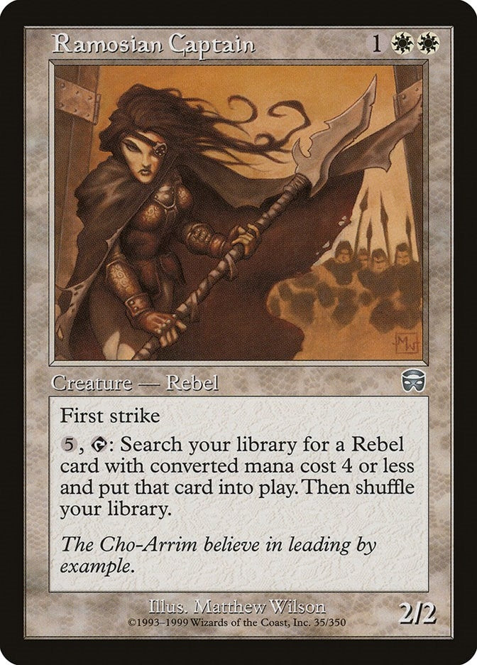 Image for Ramosian Captain (35) - Magic: The Gathering