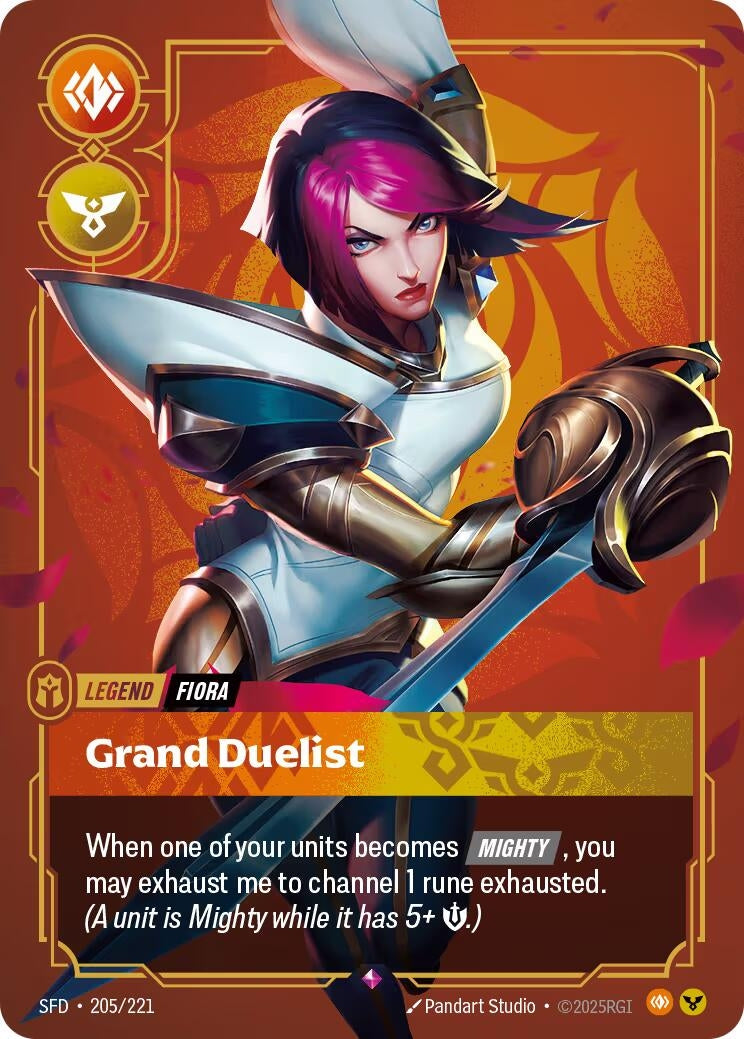 Fiora - Grand Duelist (205/221)