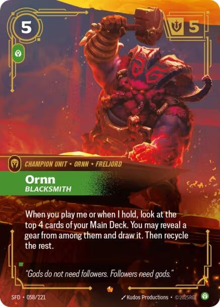 Ornn - Blacksmith (058/221)