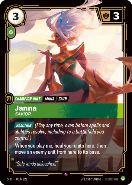 Janna, Savior