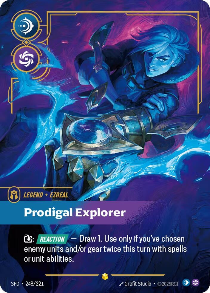 Ezreal - Prodigal Explorer (Overnumbered) (248/221)