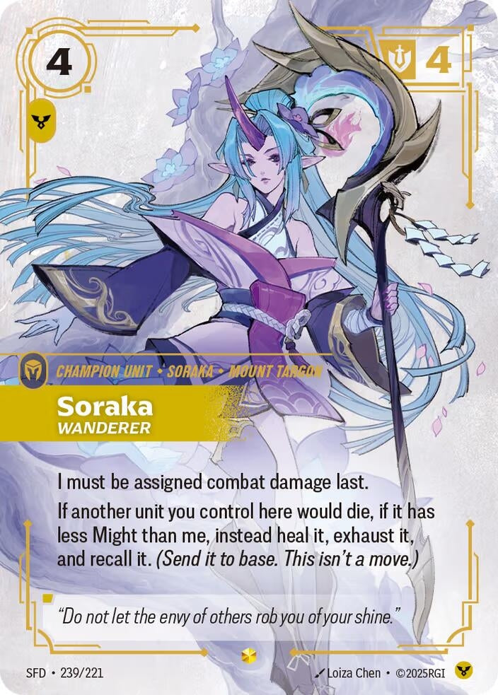 Soraka - Wanderer (Overnumbered) (239/221)