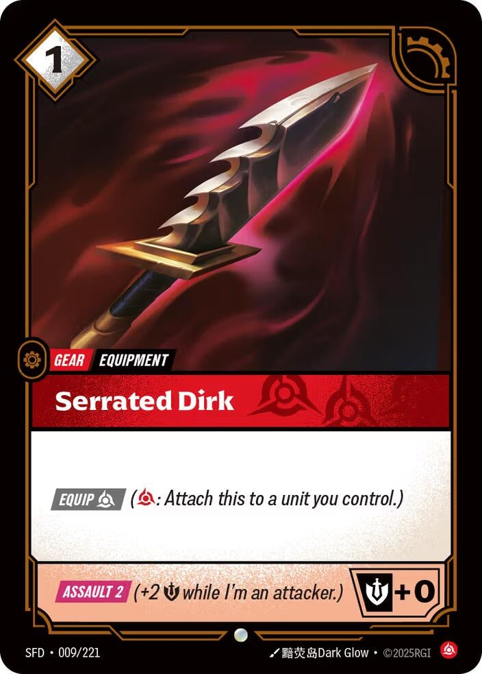 Serrated Dirk (009/221)