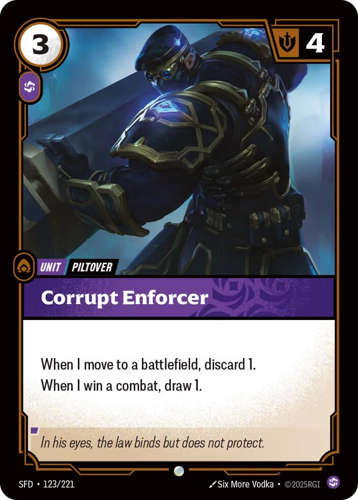 Corrupt Enforcer (123/221)