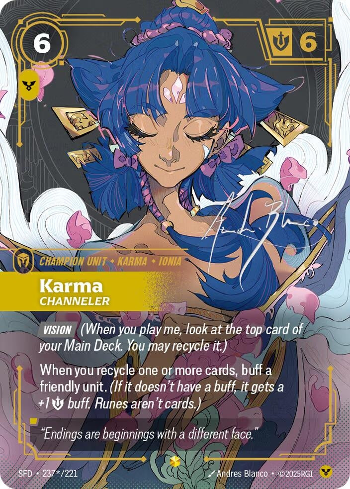 Karma - Channeler (Signature) (237*/221)