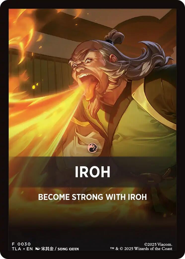 Image for Iroh Theme Card (30) - Magic: The Gathering