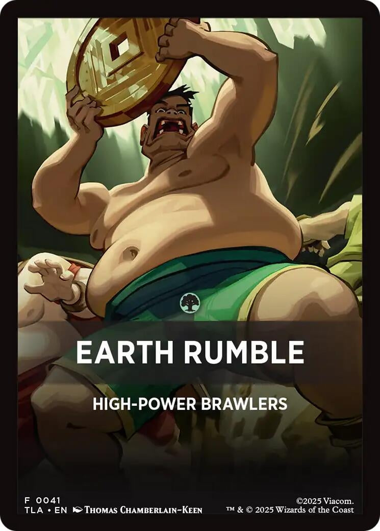Image for Earth Rumble Theme Card (41) - Magic: The Gathering