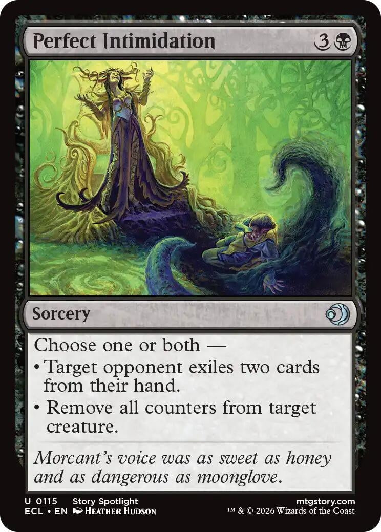 Image for Perfect Intimidation (115) - Magic: The Gathering