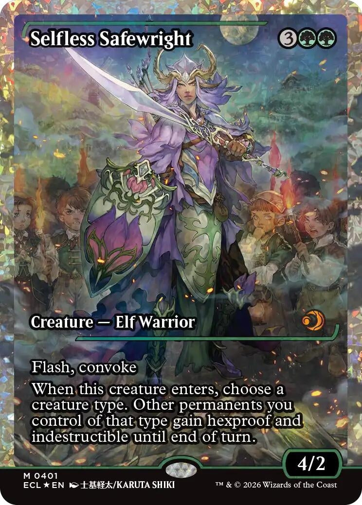 Image for Selfless Safewright (Showcase) (Fracture Foil) (401) - Magic: The Gathering