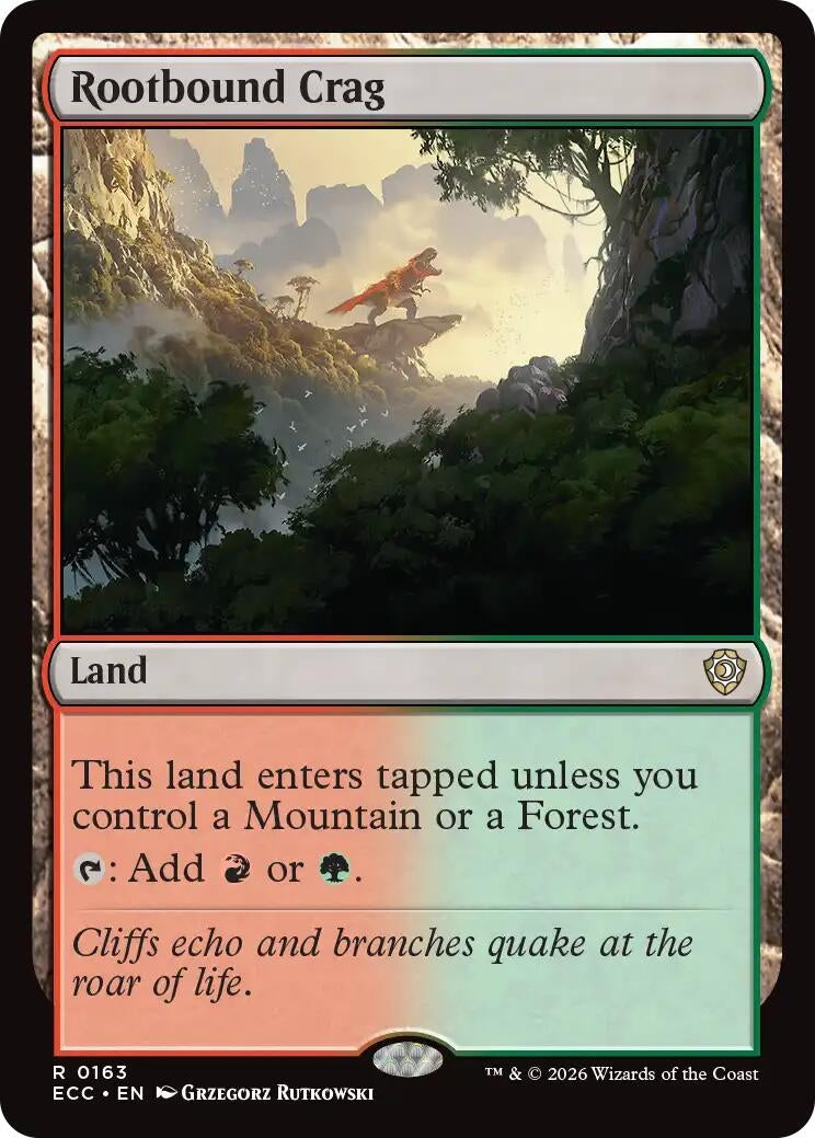 Image for Rootbound Crag (163) - Magic: The Gathering