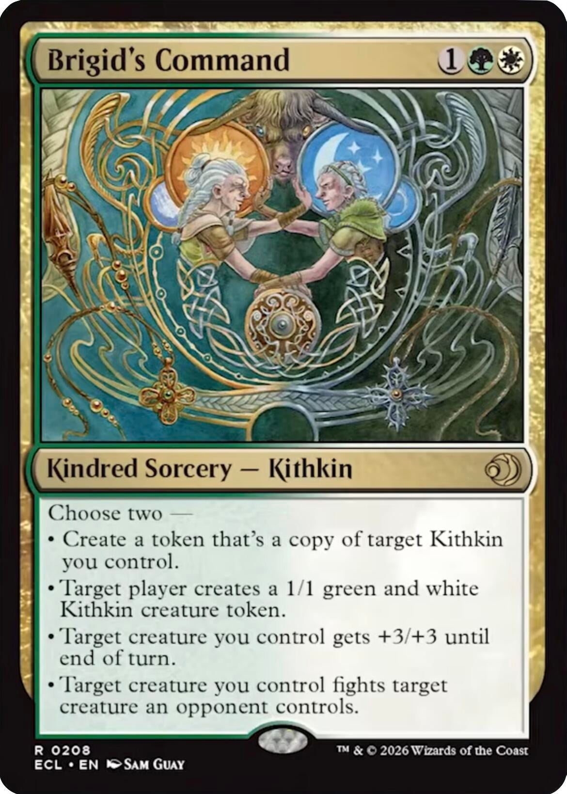 Image for Brigid's Command (208) - Magic: The Gathering