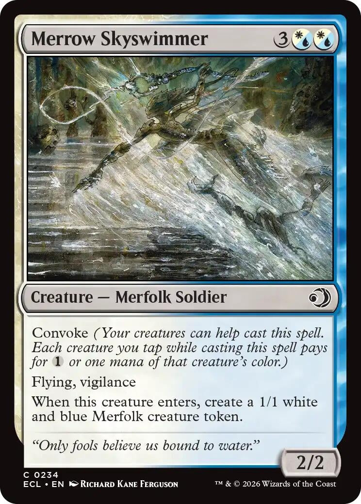Image for Merrow Skyswimmer (234) - Magic: The Gathering