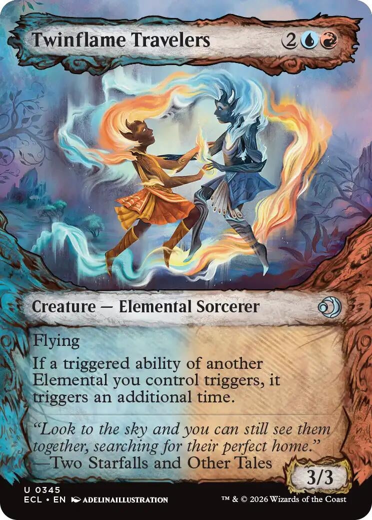 Image for Twinflame Travelers (Showcase) (345) - Magic: The Gathering