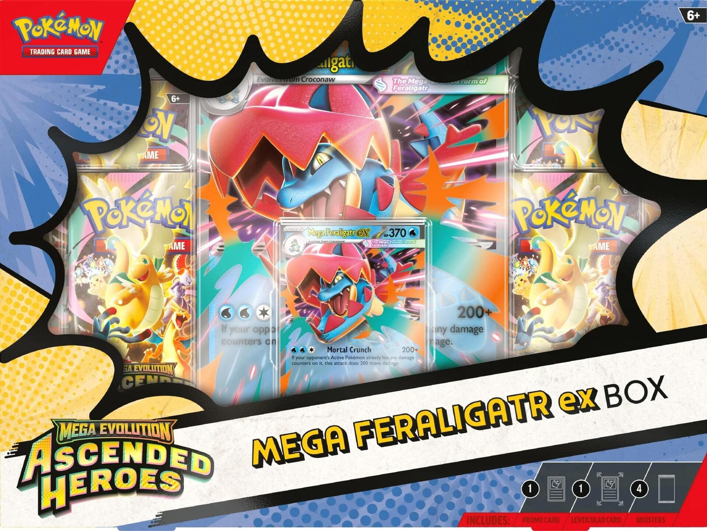 Image for Ascended Heroes Mega Feraligatr ex Box - Pokemon