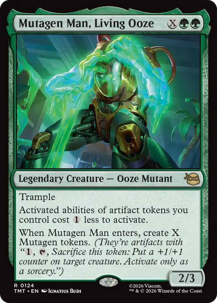 Mutagen Man, Living Ooze (124)
