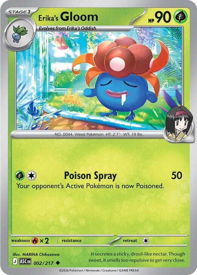 Image for Erika's Gloom (002/217) - Pokemon