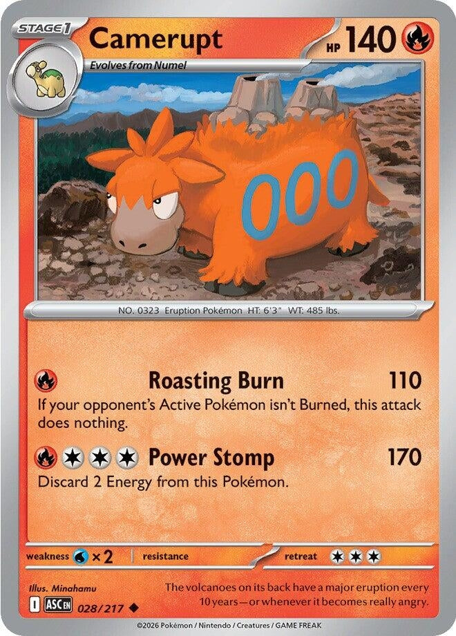 Image for Camerupt (028/217) - Pokemon