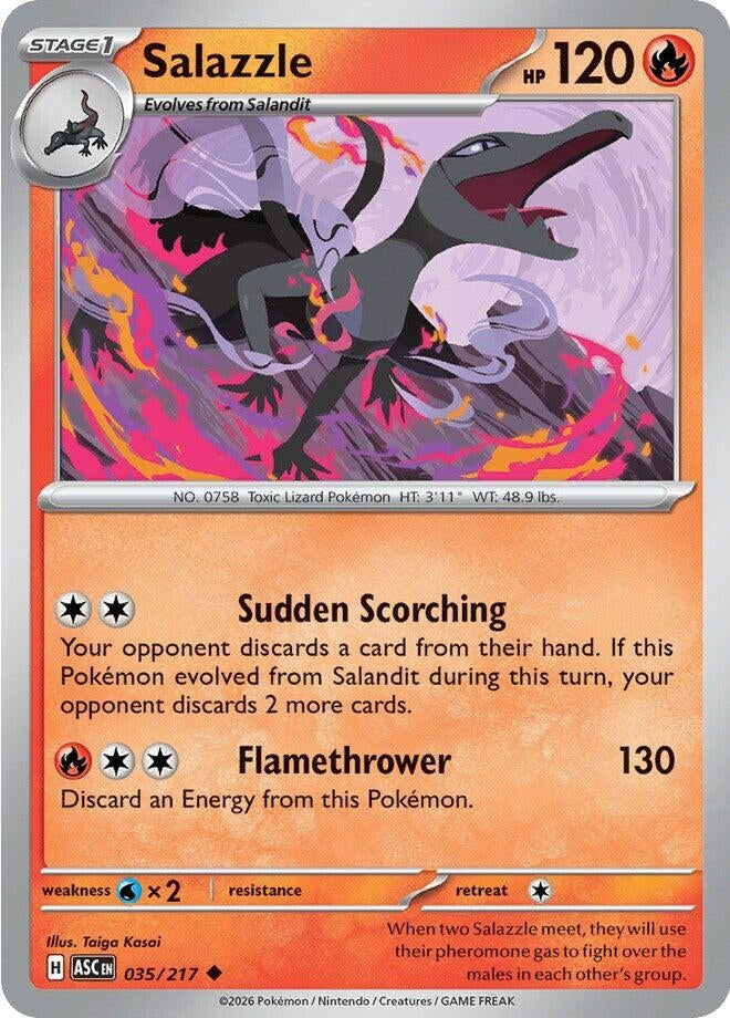 Image for Salazzle (035/217) - Pokemon