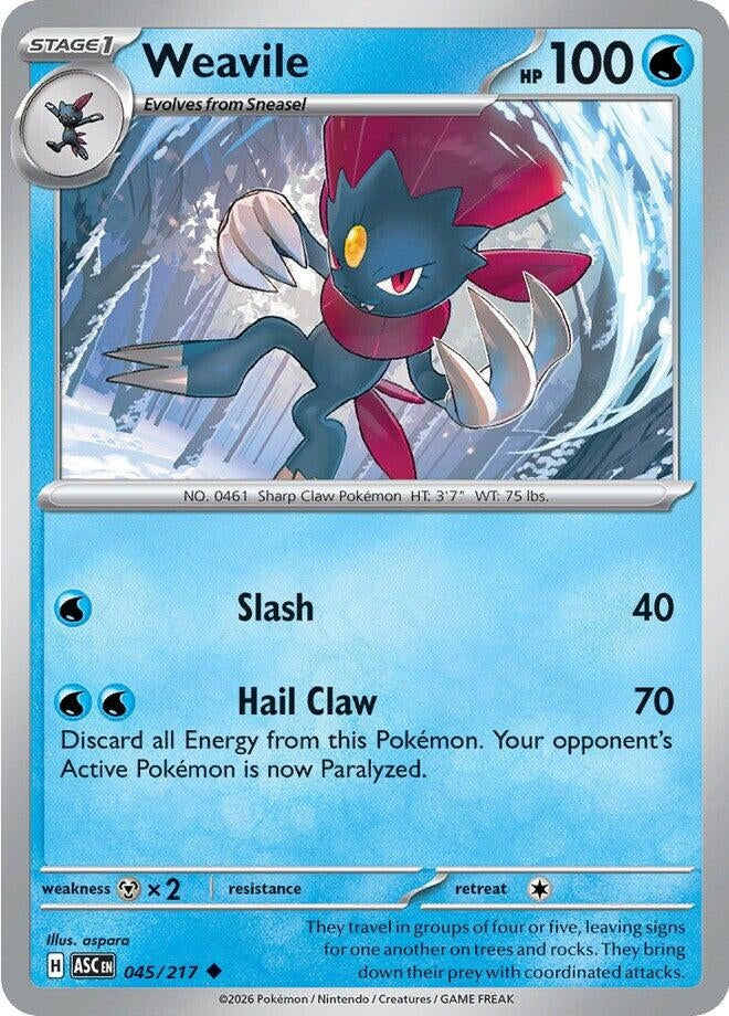 Weavile (045/217)