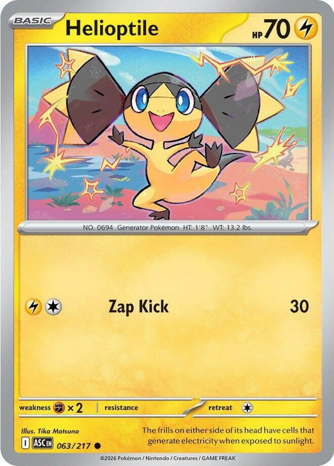Image for Helioptile (063/217) - Pokemon