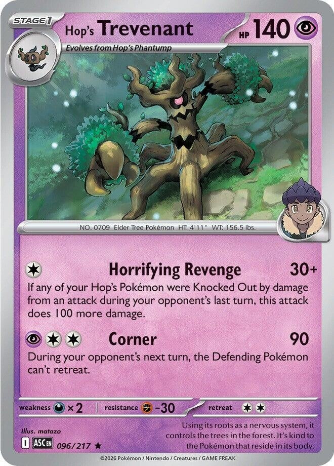 Image for Hop's Trevenant (096/217) - Pokemon