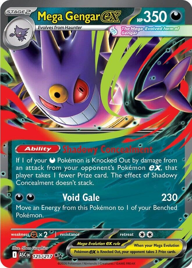 Mega Gengar ex (125/217)