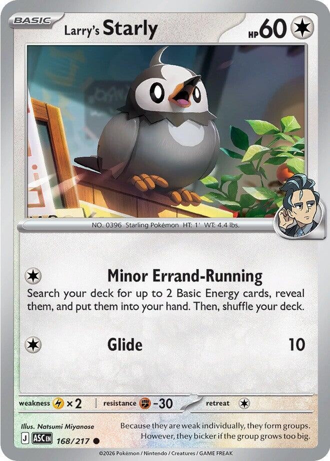 Image for Larry's Starly (168/217) - Pokemon